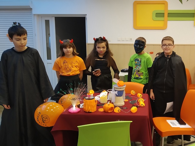 Halloween parti iskolánkban